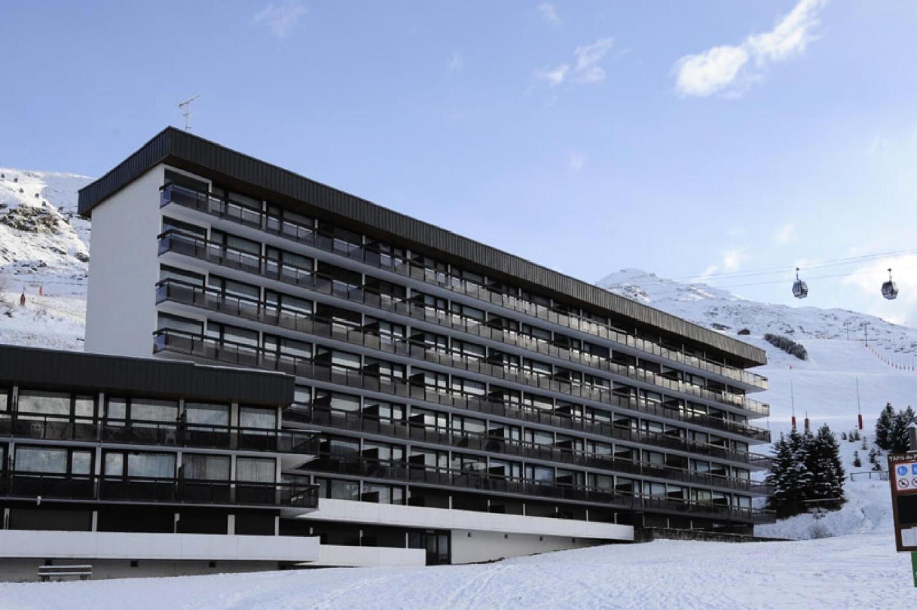 Residence Aravis - Appartement Spacieux - Skis Aux Pieds - Balcon Vue Station Mae-0244 Saint-Martin-de-Belleville Buitenkant foto